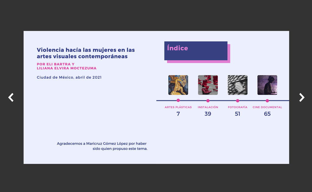 Violencia hacia las mujeres en las artes visuales