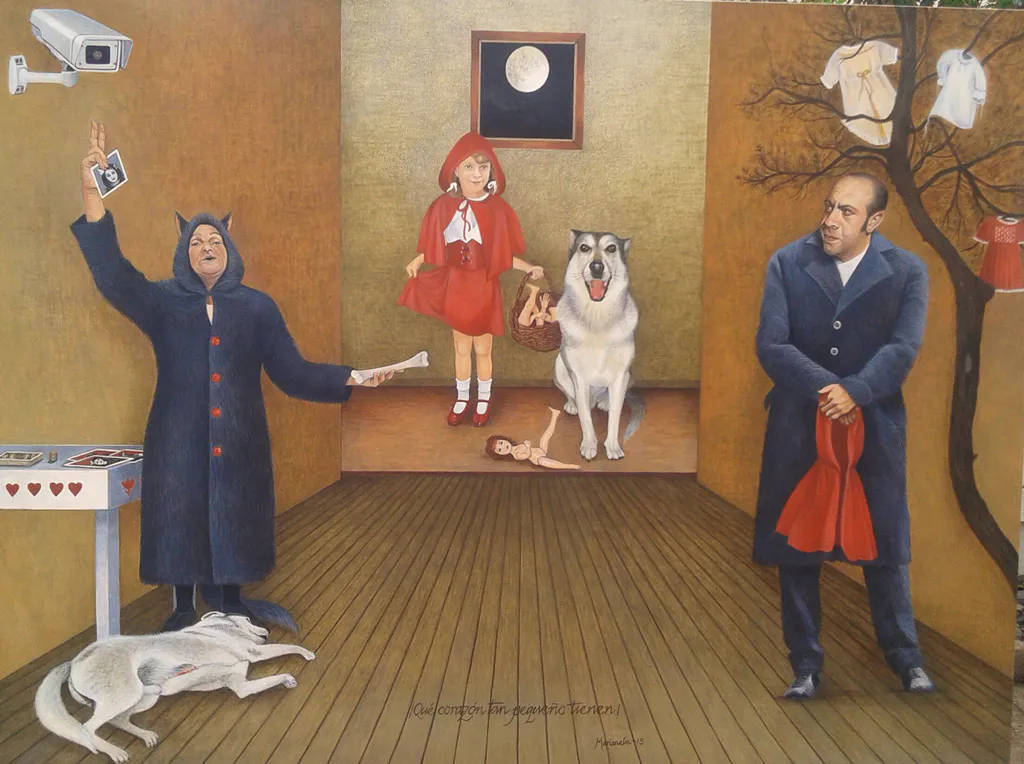 <p>Caperucita roja y el mundo feroz</p>
