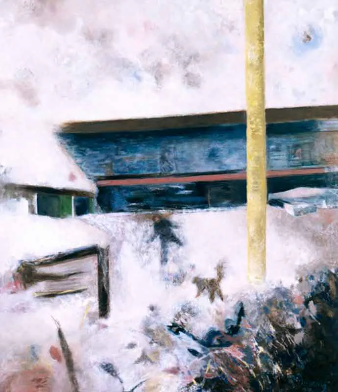 <p>Puente al espejismo | Óleo/tela</p>
