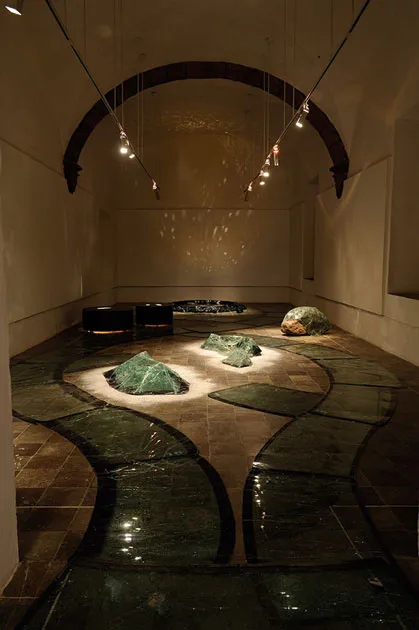 <p>Jardín interior</p>
