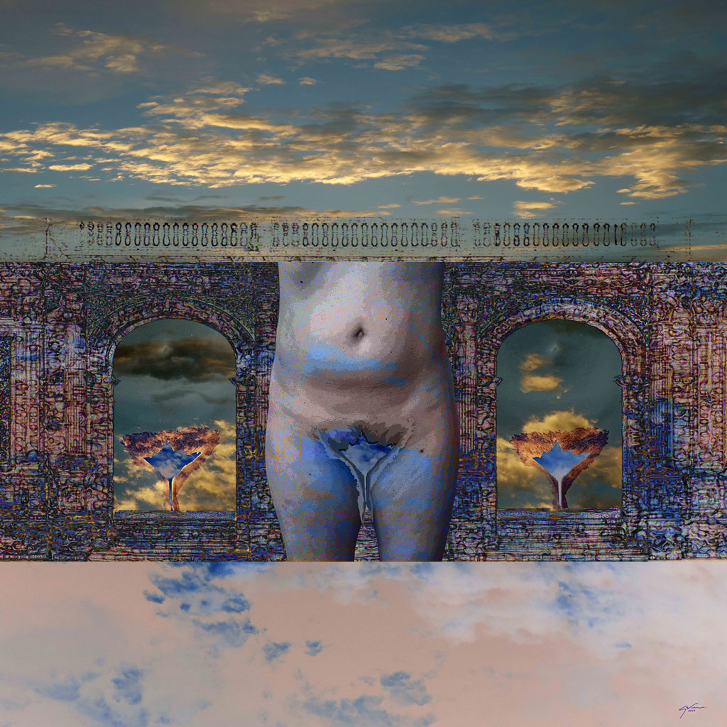 <p>De la Serie Territorio íntimo II. 2019. Gráfica digital. 80x80cm</p>
