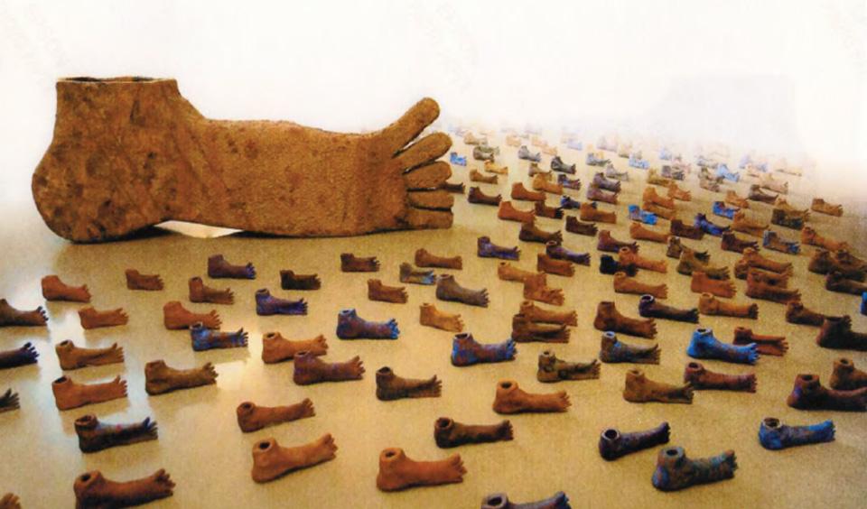 Nómadas | Marta Palau | 1998 | Instalación