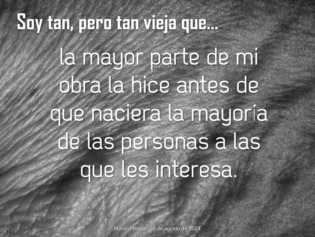 <p>Soy tan, pero tan vieja, ejemplo 2. 2025. Intervención en redes sociales.</p>
